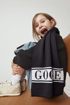 Accesorios Canada Goose Niños México - Merino Bufanda Negros UX8503614